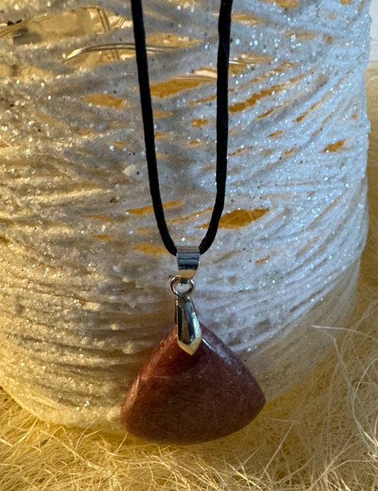 PENDENTIF PIERRES NATURELLES EN RHODONITE